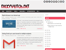 Tablet Screenshot of nickyveitch.net
